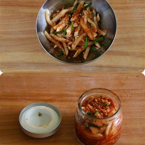 Cách làm củ cải muối chua cay