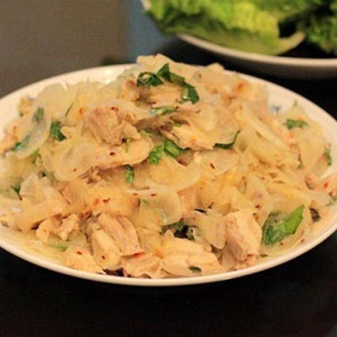 Cách làm củ cải trộn thịt ba chỉ