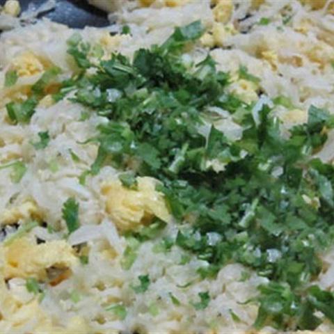 Cách làm củ cải xào trứng