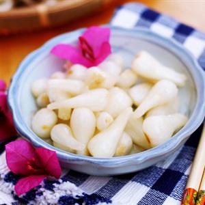 Cách làm củ kiệu ngâm giấm ngày Tết