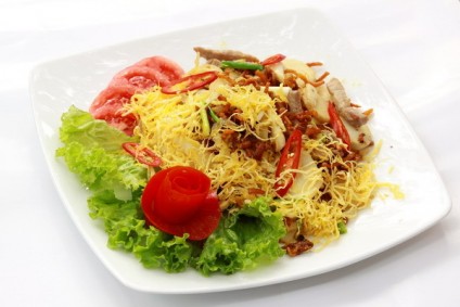 Củ năng xào mực