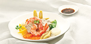 Củ năng xào tôm thịt