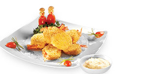 Củ sen chiên tôm