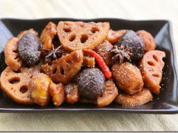 Củ sen kho hạt dẻ