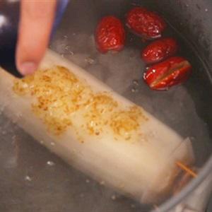 Cách làm củ sen nhồi gạo nếp