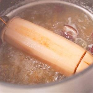 Cách làm củ sen nhồi gạo nếp