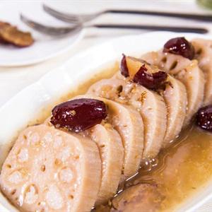 Cách làm củ sen nhồi gạo nếp