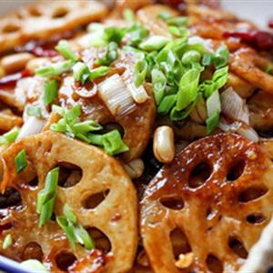 Cách làm củ sen xào đậu phộng