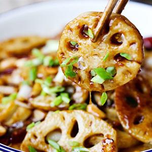 Cách làm củ sen xào đậu phộng