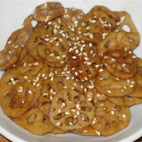 Cách làm củ sen xào kiểu Hàn