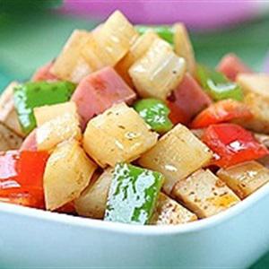 Cách làm củ sen xào thập cẩm