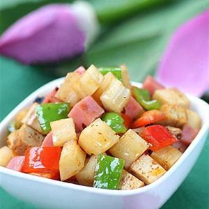 Cách làm củ sen xào thập cẩm