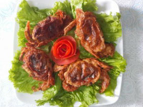 Cua lột chiên giòn