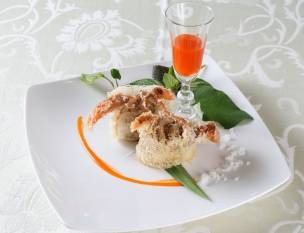 Cua lột chiên hoàng kim