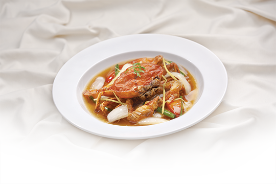 Cua lột xào chua ngọt