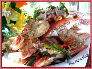 Cua rang muối cho ngày mới