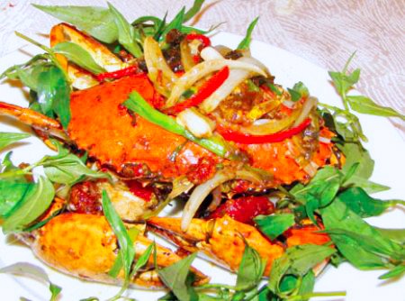 Cua rang muối kiểu Hồng Kông