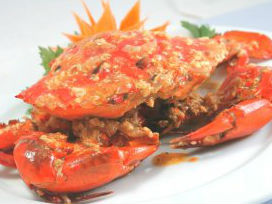 Cua sốt kiểu Sing