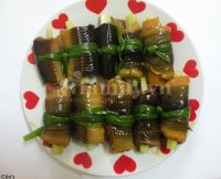 Cuối tuần đổi món: Lươn cuộn dưa leo