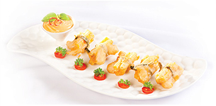 Cuộn bí chiên giòn