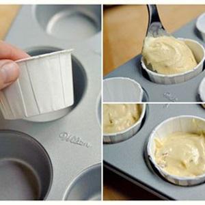 Cách làm cupcake caramel chanh