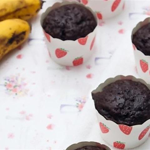 Cách làm cupcake chocolate chuối