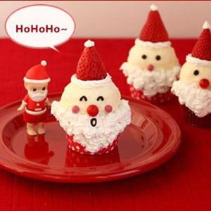 Cách làm cupcake hình ông già noel