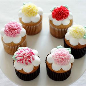 Cách làm cupcake hoa cẩm chướng