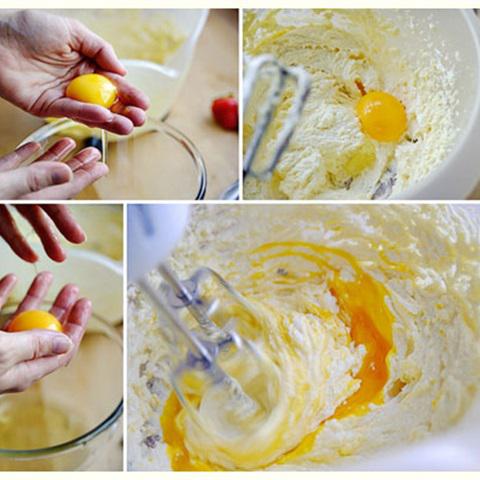 Cách làm cupcake kem phô mai dâu tây