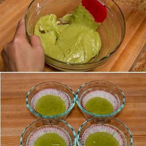 Cách làm cupcake trà xanh kiểu Nhật