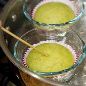Cách làm cupcake trà xanh kiểu Nhật