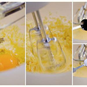 Cách làm cupcake vani đào