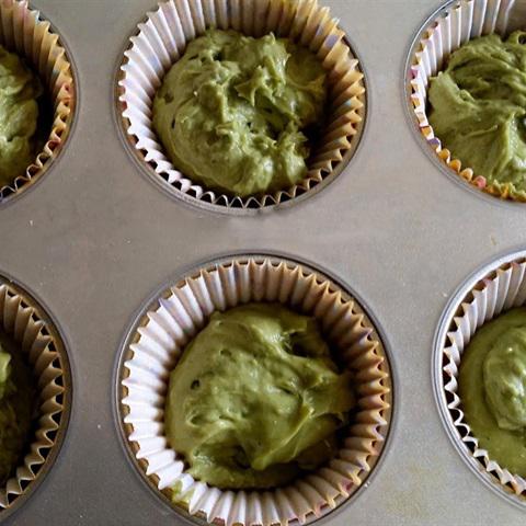 Cách làm cupcake vị trà xanh