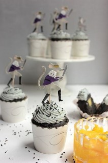 Cupcake vừng đen