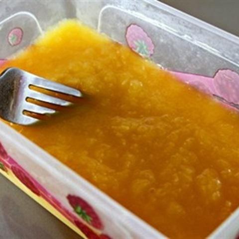 Cách làm đá bào cam