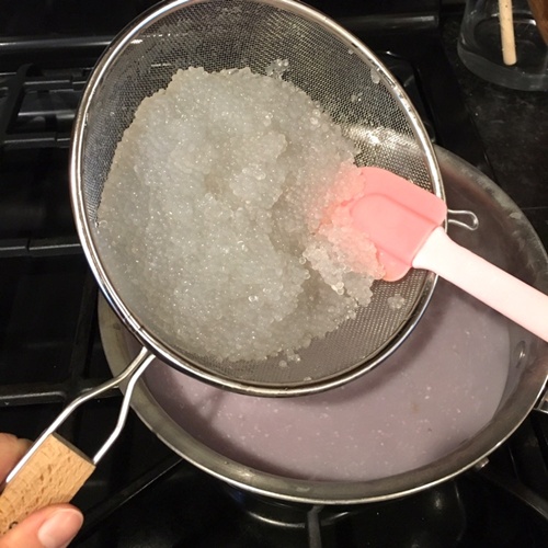 Đá bào rượu bưởi chùm ngòn ngọt cay cay thách thức vị giác