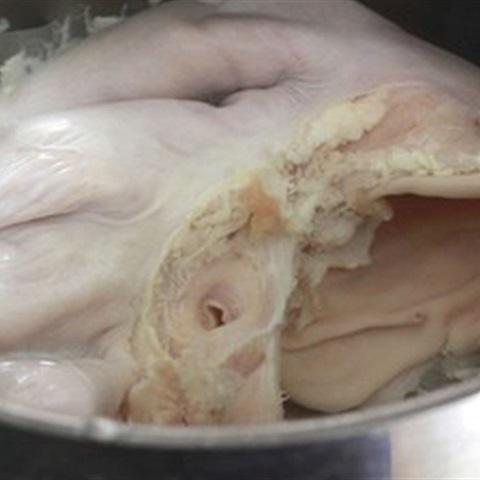 Cách làm dạ dày om nước dừa