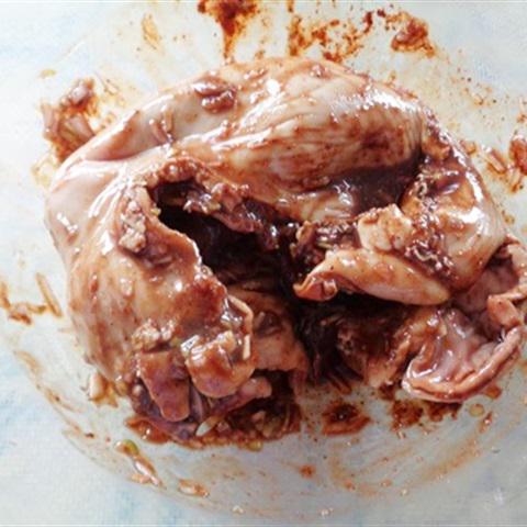 Cách làm dạ dày om nước dừa