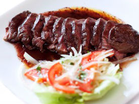 Đà điểu sốt rượu vang