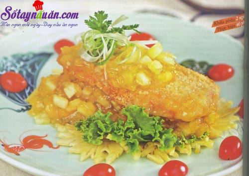 Đậm đà phi lê cá chẽm xốt thơm