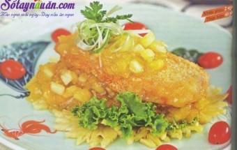 Đậm đà phi lê cá chẽm xốt thơm