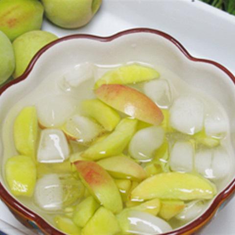 Cách làm đào dầm chua cay