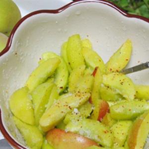 Cách làm đào dầm chua cay