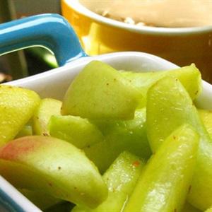 Cách làm đào dầm chua cay