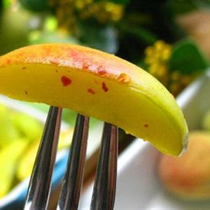 Cách làm đào dầm chua cay