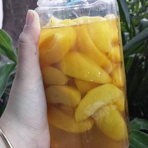 Cách nấu đào ngâm nước đường