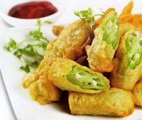 Đậu bắp chiên giòn