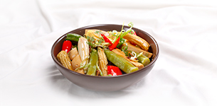 Đậu bắp kho nước tương