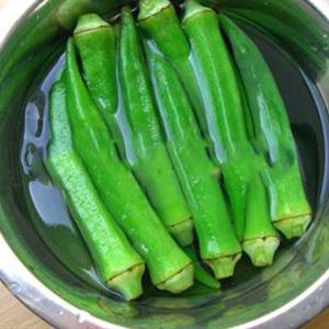 Cách làm đậu bắp ngâm giấm