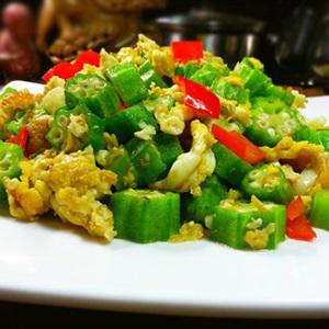 Cách làm đậu bắp xào trứng